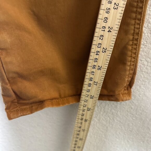 Levi 511 Brown Denim Jean Pant Men 38x30 Black Label Workwear Slim Straight - Picture 6 of 12